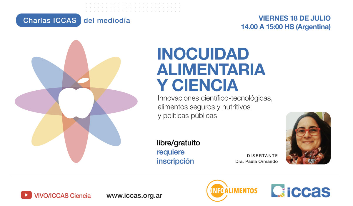Charla ICCAS - Infoalimentos: Inocuidad Alimentaria y ciencia