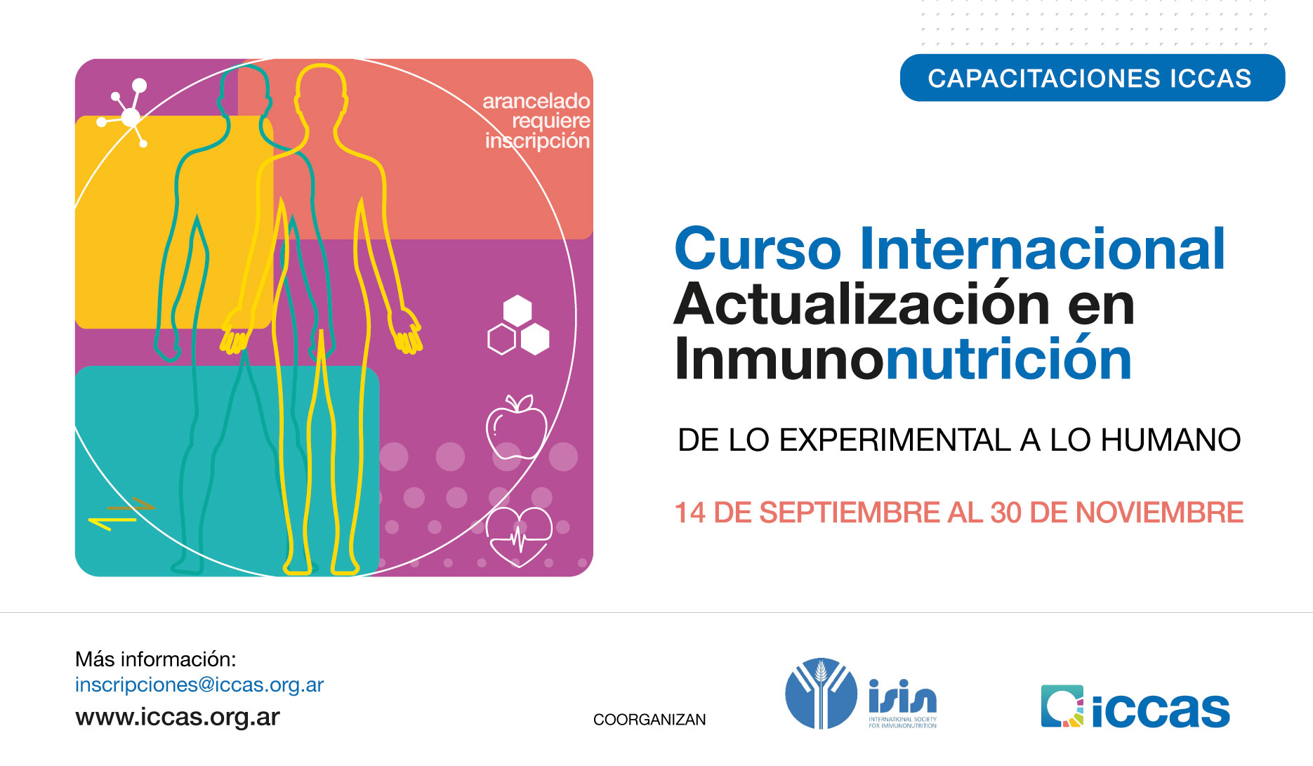 Curso Internacional: Actualización en inmunonutrición: De lo experimental a lo humano