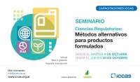 Seminario Ciencias Regulatorias: Métodos alternativos para productos formulados