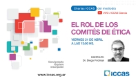 Charla ICCAS del Mediodía 2023: "El rol de los comités de ética"